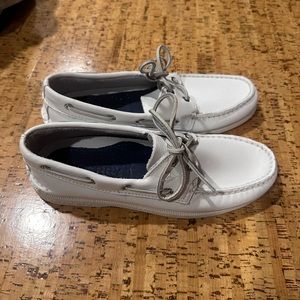 Mens Sperry White Topsiders size 9.5